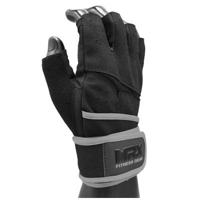 Guantes de Gimnasio MRX con soporte de muñeca para Hombre - Weight Lifting Gym  