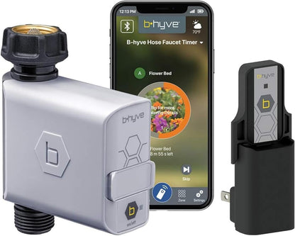 Temporizador inteligente para manguera Orbit B-hyve con Wi-Fi Hub
