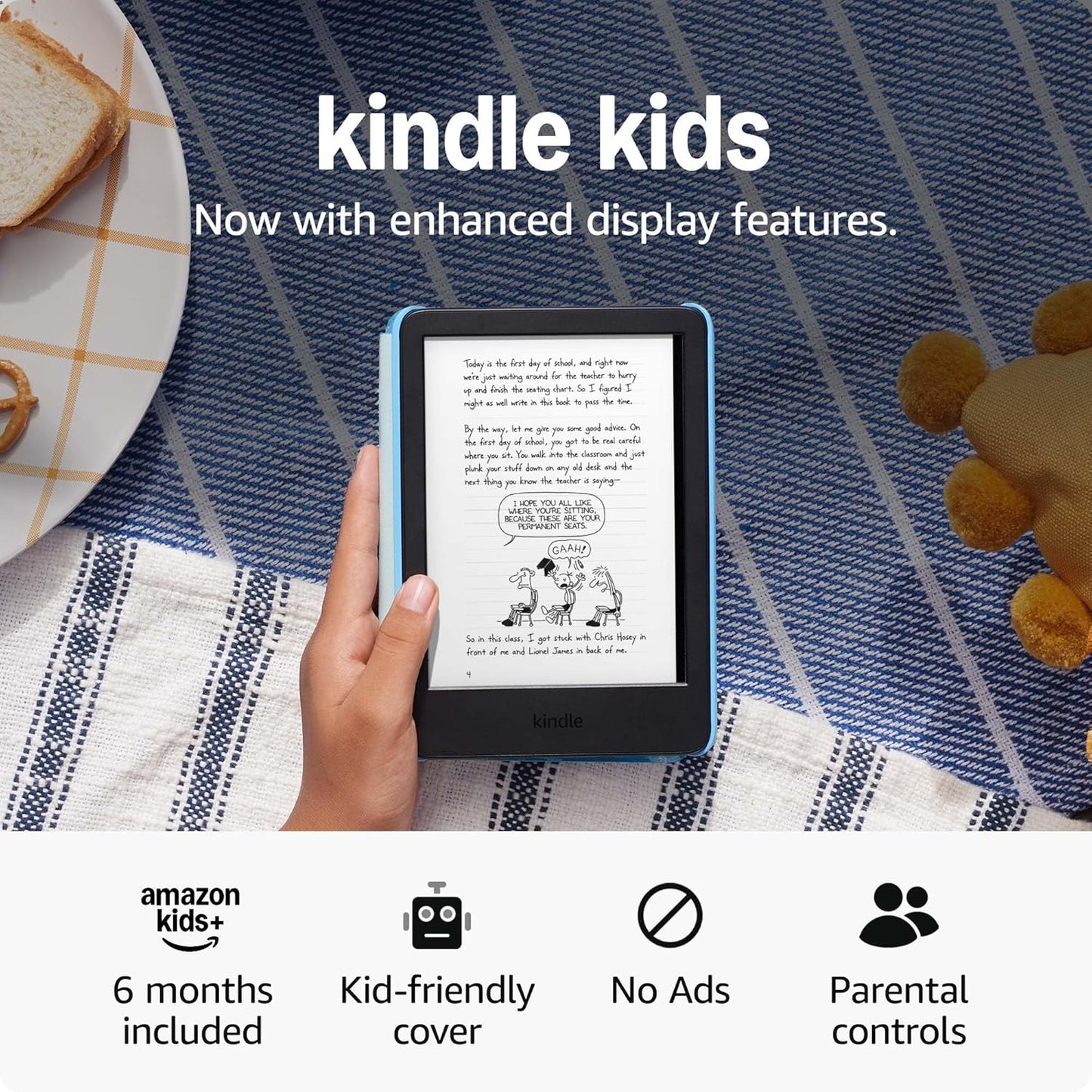 Kindle Kids 16 GB (Modelo más reciente) – Ocean Explorer