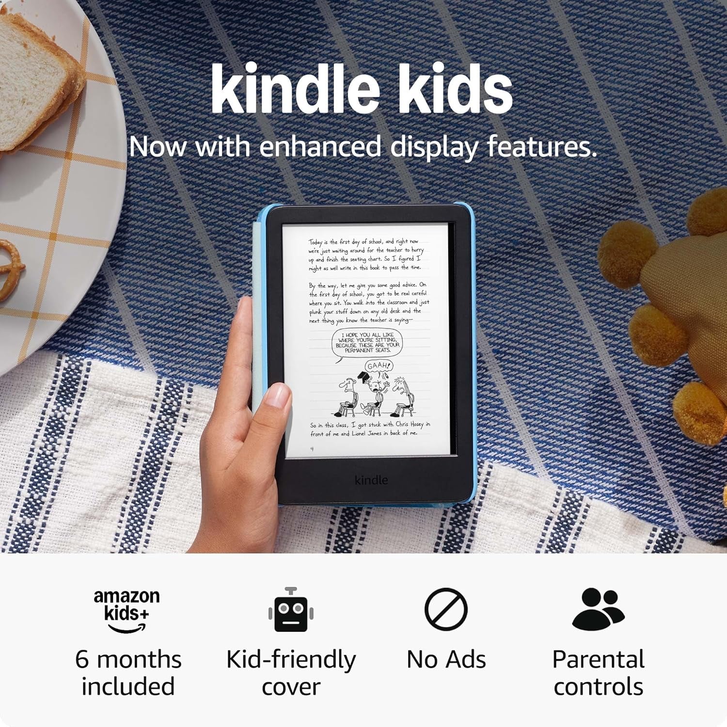 Kindle Kids 16 GB (Modelo más reciente) – Ocean Explorer