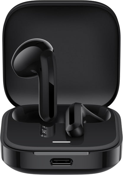 Redmi Buds 6 Active (Versión Global) – Negro  Auriculares inalámbricos Bluetooth 5.4 | 30 h de batería | Doble micrófono con ENC | Driver 14.2 mm | 5 modos EQ | IPX4