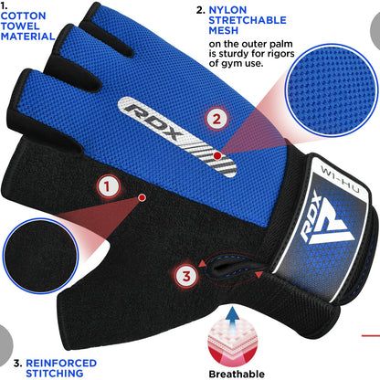 RDXGuantes de Levantamiento de Pesas RDX - Weight Lifting
