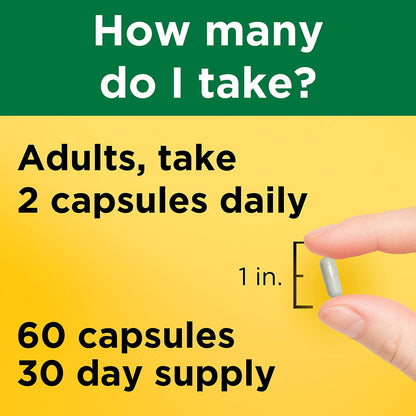 Nature Made Magnesio Glicinato 200 mg – 60 Cápsulas