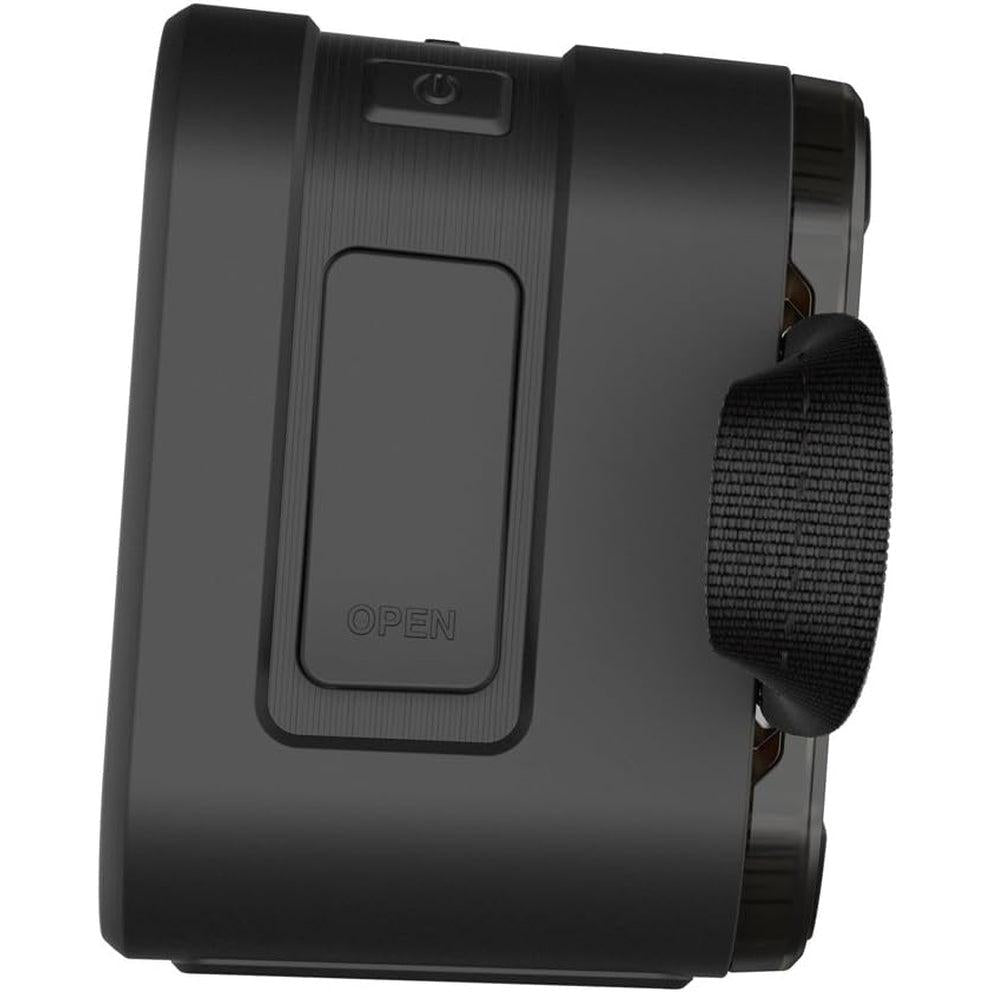 Barricade Mini – Bocina Bluetooth Portátil (Negro), IPX5 Resistente al Agua, 6 h de Batería, Diseño Robusto, Controles de Volumen y Pistas