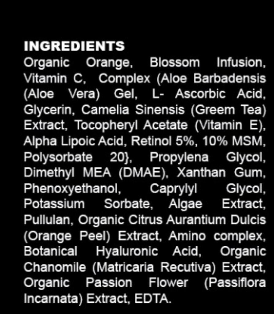 Serum Facial Antiage Vit C 30% + Retinol 5% + Ácido Hialurónico + Vit E – 30 ml | VITAMISAN®