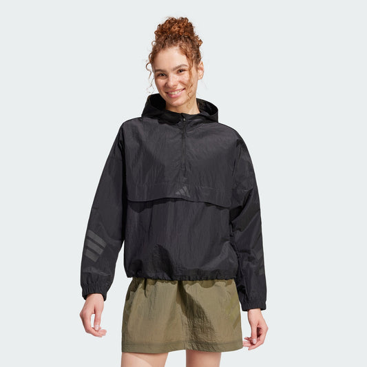 Campera Rompevientos Adidas Mujer Future Icons 3-Stripes