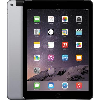 iPad Air 2ª generación | 128 GB | WiFi | Color: Gris espacial | Restaurado