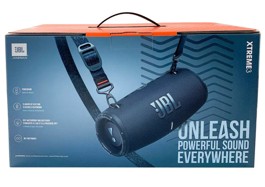 JBL Xtreme 3 – Altavoz Bluetooth Portátil, Impermeable, Sonido Potente con Graves Profundos y Batería de 15 Horas