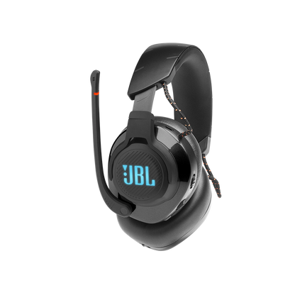 JBL Quantum 610 Wireless – Auriculares Gamer Over-Ear Inalámbricos con QuantumSURROUND™, Micrófono Abatible y Sonido JBL Signature – Negro