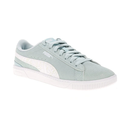 Zapatillas PUMA Vikky V3 Imprints Mujer – Azules | Sneakers Casual con Amortiguación SoftFoam