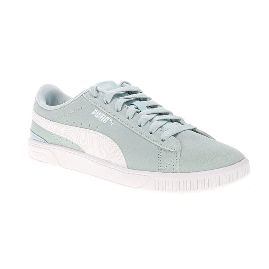 Zapatillas PUMA Vikky V3 Imprints Mujer – Azules | Sneakers Casual con Amortiguación SoftFoam