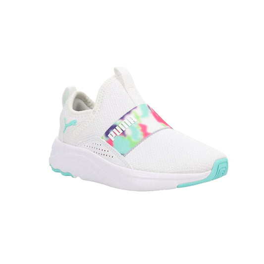 PUMA Softride Sophia Slip-On – Zapatillas Niña Juvenil Blancas con SoftFoam