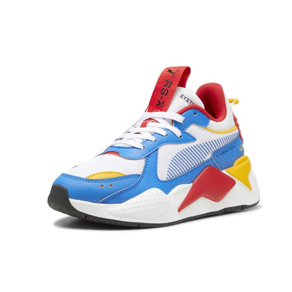 Zapatillas PUMA RS-X Niño – Azul/Blanco | Sneakers Juveniles Retro
