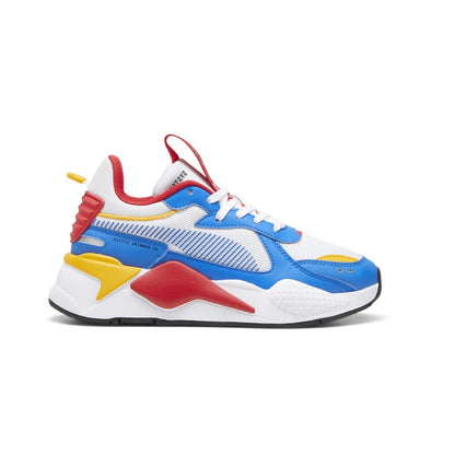 Zapatillas PUMA RS-X Niño – Azul/Blanco | Sneakers Juveniles Retro