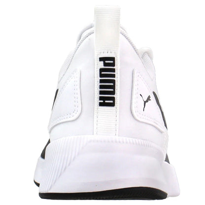 Zapatillas PUMA Flyer Runner Hombre – Blancas/Negras | Sneakers Running Casual con Amortiguación EVA y Suela Antideslizante
