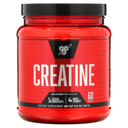 BSN® Creatine DNA – Creatina Monohidrato Pura – Sin Sabor, 309 g (60 porciones)
