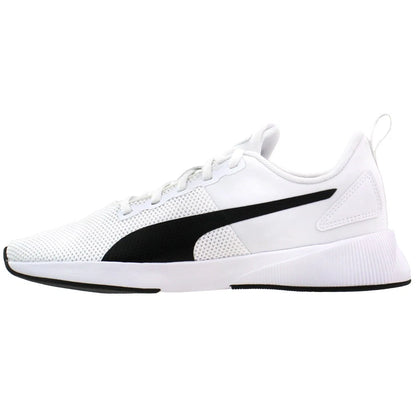 Zapatillas PUMA Flyer Runner Hombre – Blancas/Negras | Sneakers Running Casual con Amortiguación EVA y Suela Antideslizante