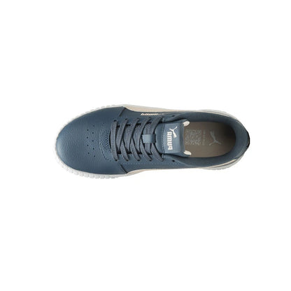 Zapatillas PUMA Carina 2.0 Niña Juvenil – Gris con Rosa | Sneakers Casual Plataforma