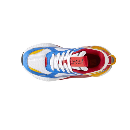 Zapatillas PUMA RS-X Niño – Azul/Blanco | Sneakers Juveniles Retro