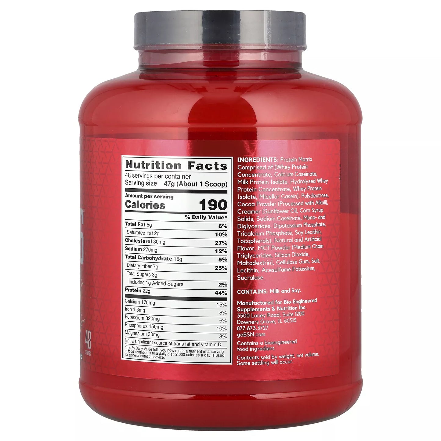 BSN® Syntha-6® Ultra Premium | Proteína en Polvo – Sabor Chocolate Milkshake – 2,27 kg