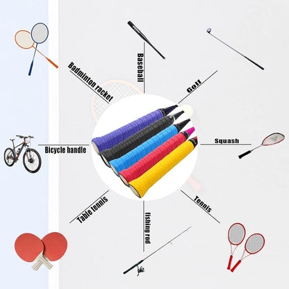 Pack de 30 o 60 Cubregrip para Raquetas – 5 Colores