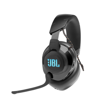 JBL Quantum 610 Wireless – Auriculares Gamer Over-Ear Inalámbricos con QuantumSURROUND™, Micrófono Abatible y Sonido JBL Signature – Negro