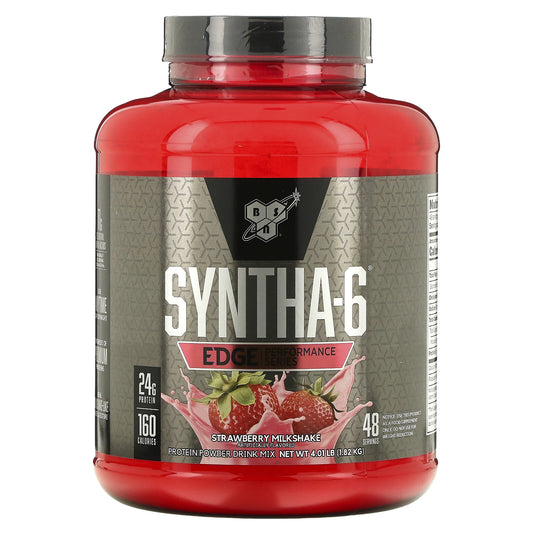 BSN® Syntha-6 Edge® – Batido Proteico Ultra Premium | Sabor Milkshake de Frutilla – 1,82 kg