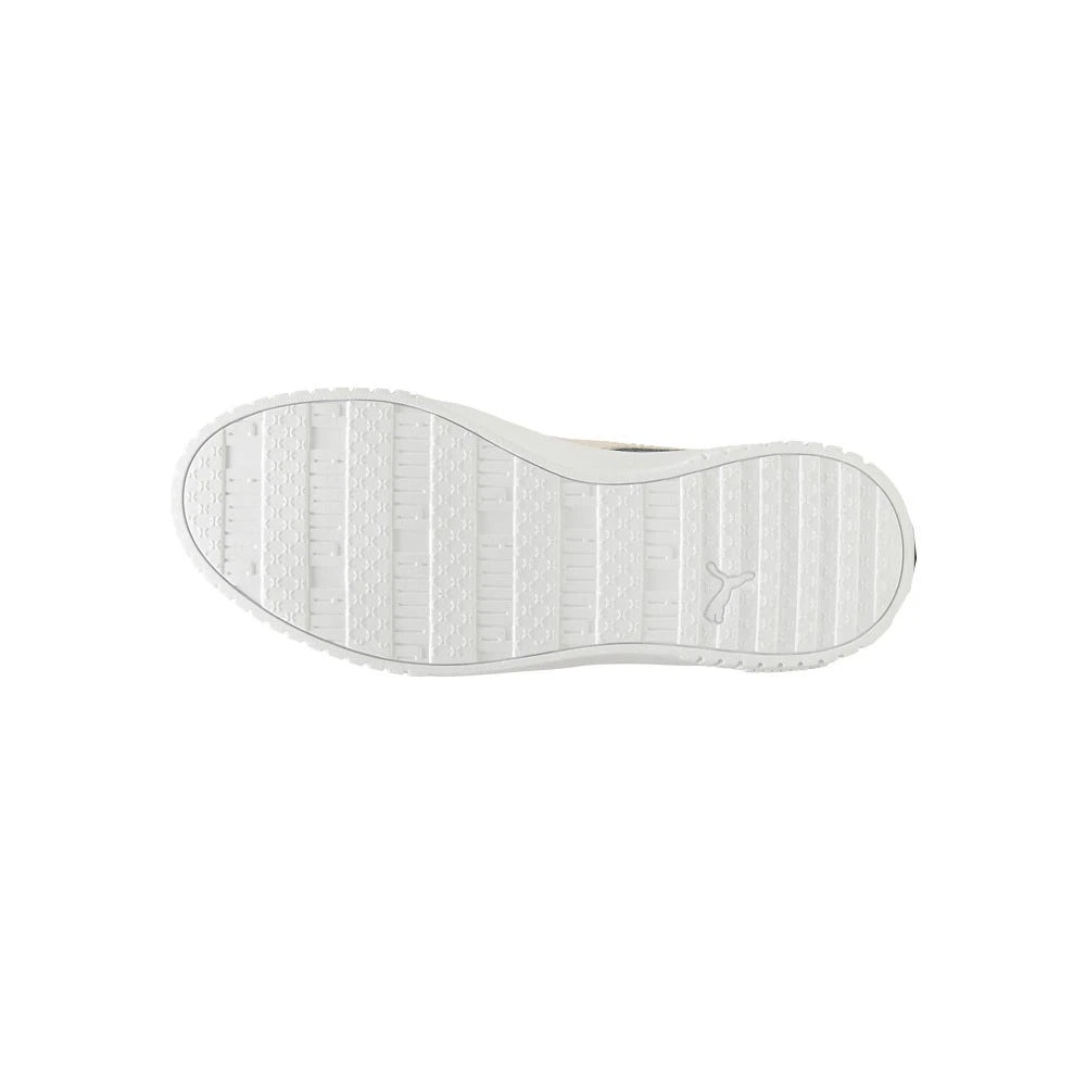 Zapatillas PUMA Carina 2.0 Niña Juvenil – Gris con Rosa | Sneakers Casual Plataforma