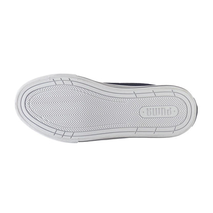 PUMA Court Classic Vulcanized Formstrip – Zapatillas Hombre Casual Azul, Estilo Retro con SoftFoam+ y Canvas Duradero