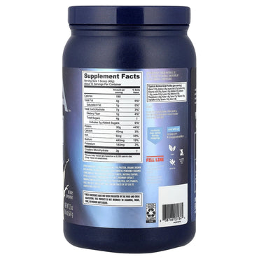 Vega® Plant-Based Performance Proteina + Creatina, Crema Vainilla, 624 g - Vegetal