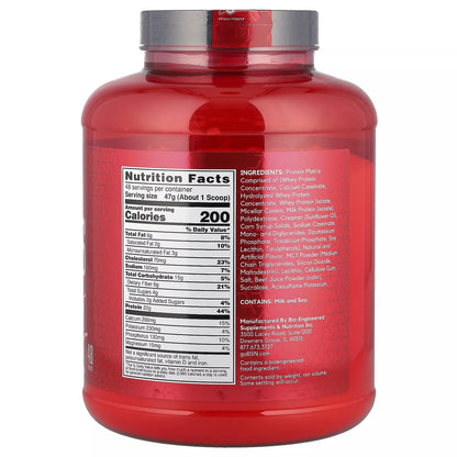 BSN® Syntha-6® Ultra Premium – Proteína Multifuncional | Sabor Milkshake de Frutilla – 2,27 kg
