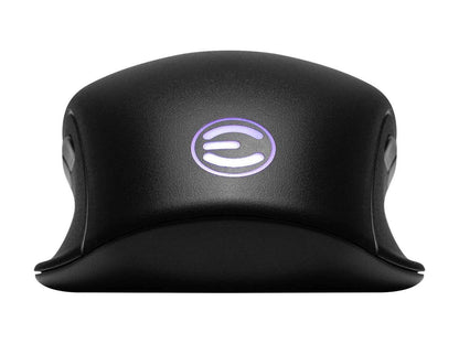 EVGA X12 Gaming Mouse – Ratón Gamer con Cable, Dual Sensor, 8000 Hz Polling Rate, 16.000 DPI, 5 Botones Programables, Personalizable – Negro