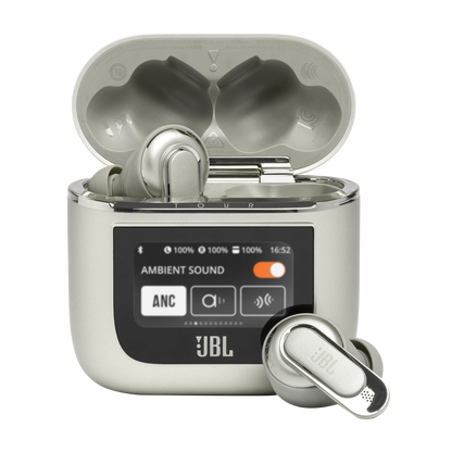 JBL Tour Pro 2 – Auriculares Bluetooth Inalámbricos con Cancelación de Ruido Adaptativa y Smart Case – Color Negro