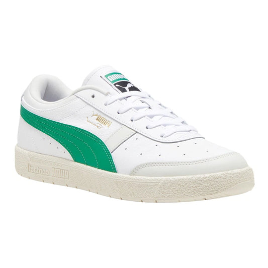 Zapatillas PUMA Seoul Lth Hombre – Blancas | Sneakers Urbanos con Detalles en Gamuza Verde