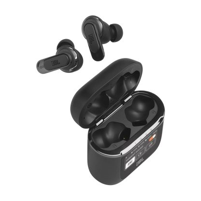 JBL Tour Pro 2 – Auriculares Bluetooth Inalámbricos con Cancelación de Ruido Adaptativa y Smart Case – Color Negro