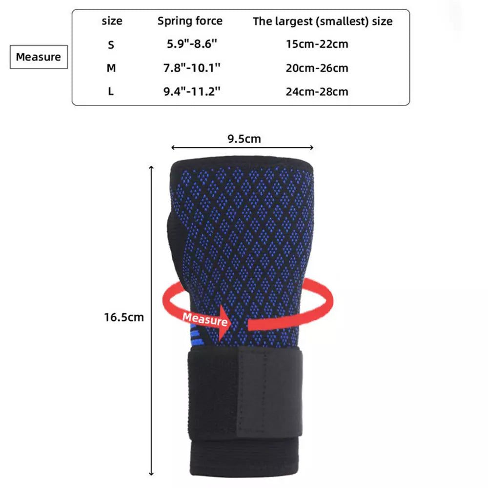 Muñequera para Soporte y Alivio del Dolor