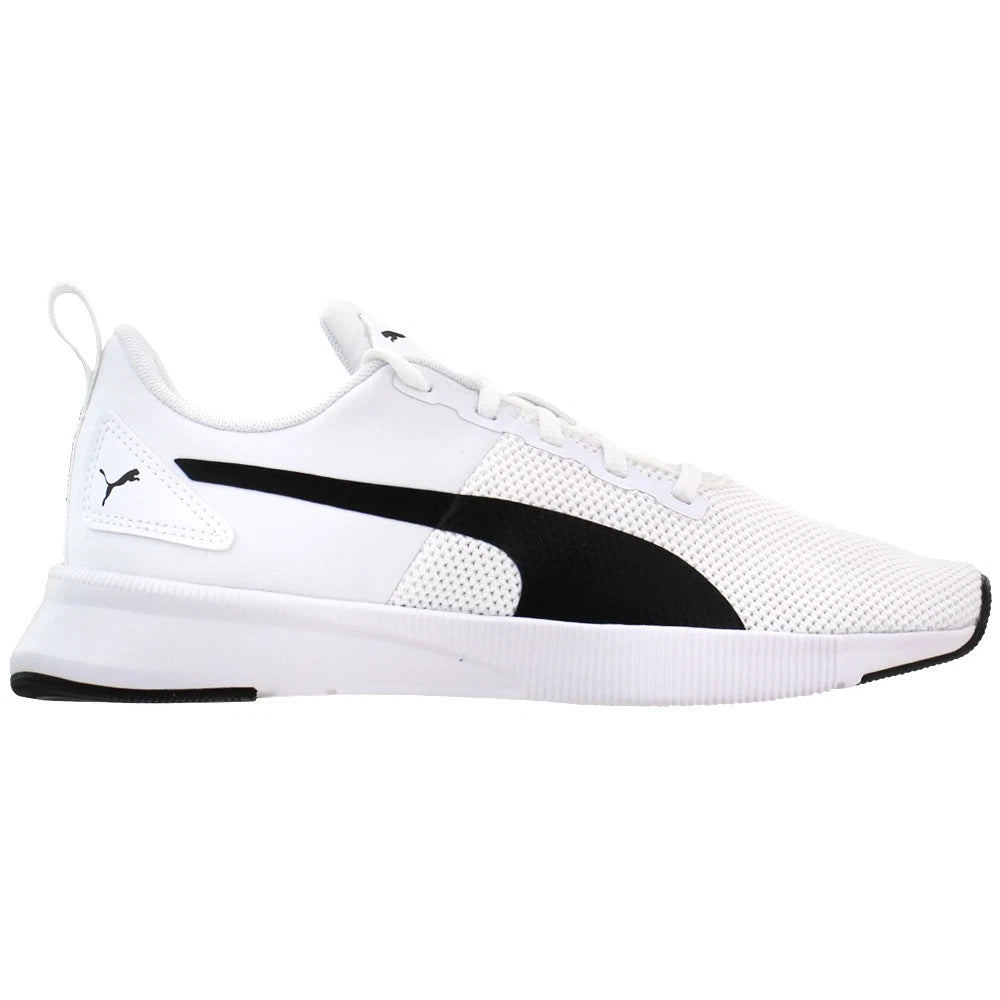 Zapatillas PUMA Flyer Runner Hombre – Blancas/Negras | Sneakers Running Casual con Amortiguación EVA y Suela Antideslizante