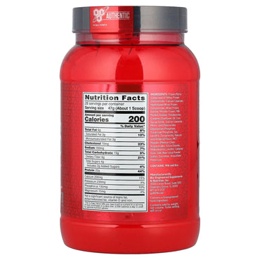 BSN® Syntha-6® Ultra Premium – Proteína Multifuncional | Sabor Milkshake de Frutilla – 1,32 kg