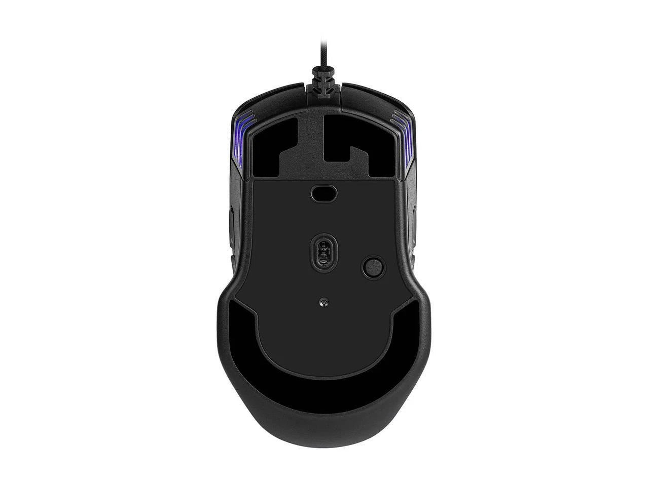 EVGA X12 Gaming Mouse – Ratón Gamer con Cable, Dual Sensor, 8000 Hz Polling Rate, 16.000 DPI, 5 Botones Programables, Personalizable – Negro