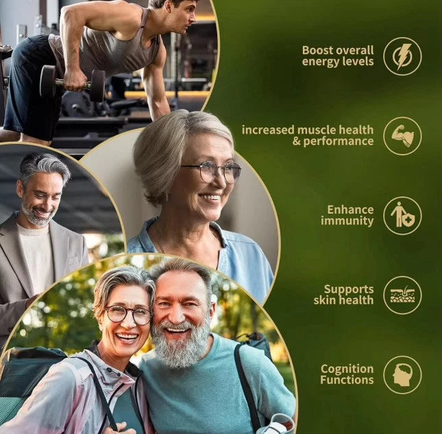 Suplemento NAD+ con Resveratrol y Nicotinamida Ribósido | Antienvejecimiento, Energía y Enfoque Mental