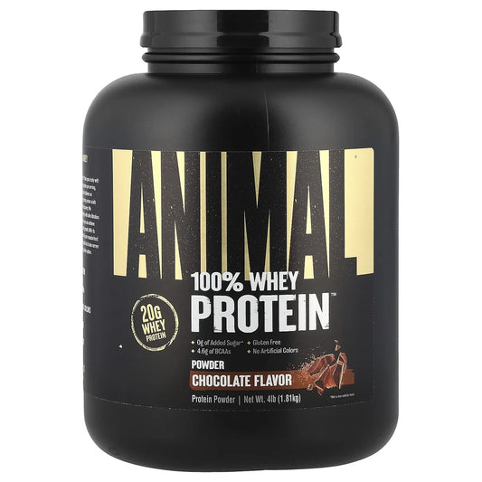 Animal® 100% Whey Protein | Proteína en Polvo – Sabor Chocolate Fudge – 1,81 kg