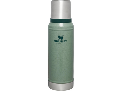 Stanley Classic Legendary Botella Térmica 32 oz (946 ml) – Termo de Acero Inoxidable con Tapa Taza | Mantiene Bebidas Calientes 24h o Frías 24h