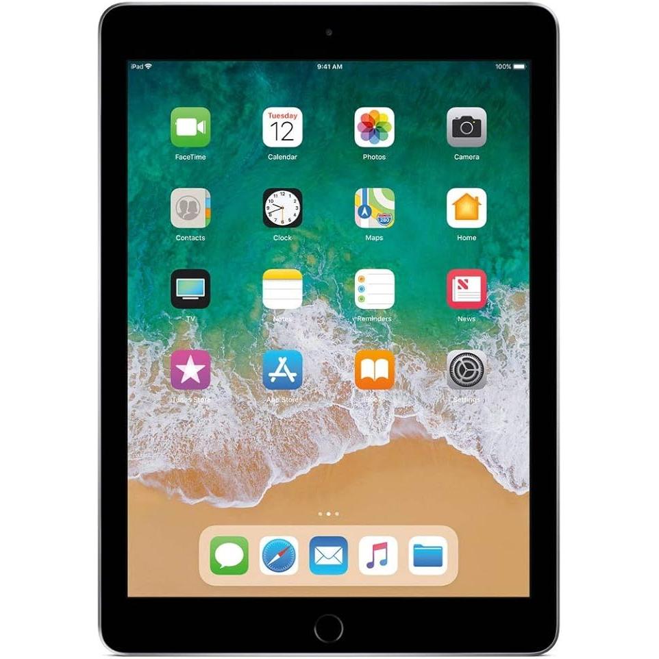 Apple iPad A10 Fusion | 128 GB | WiFi | Color: Gris espacial | Restaurado