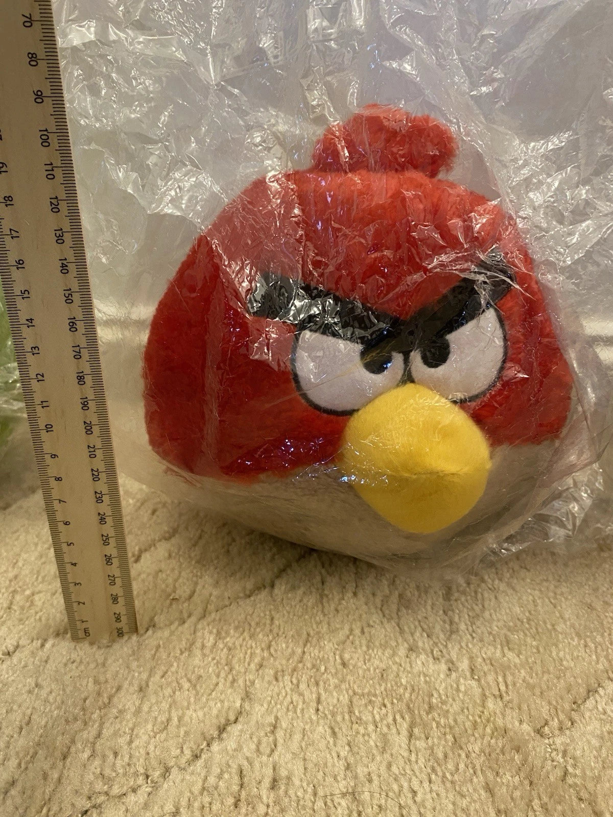 Peluche Angry Birds | Changi Singapur x3 | Rojo, Azul, Verde Pájaros